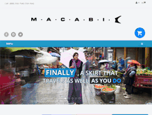 Tablet Screenshot of macabiskirt.com